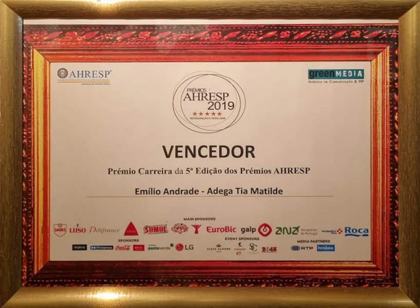 Prémio Carreira AHRESP
